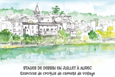 Stage de dessin à Aurec-sur-Loire