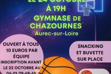 Tournoi de basket 3×3 fluo