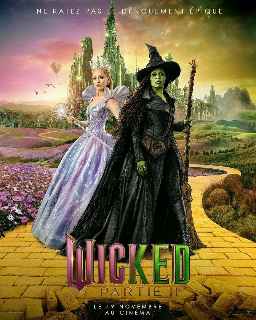 Séance de cinéma « Wicked : partie II »