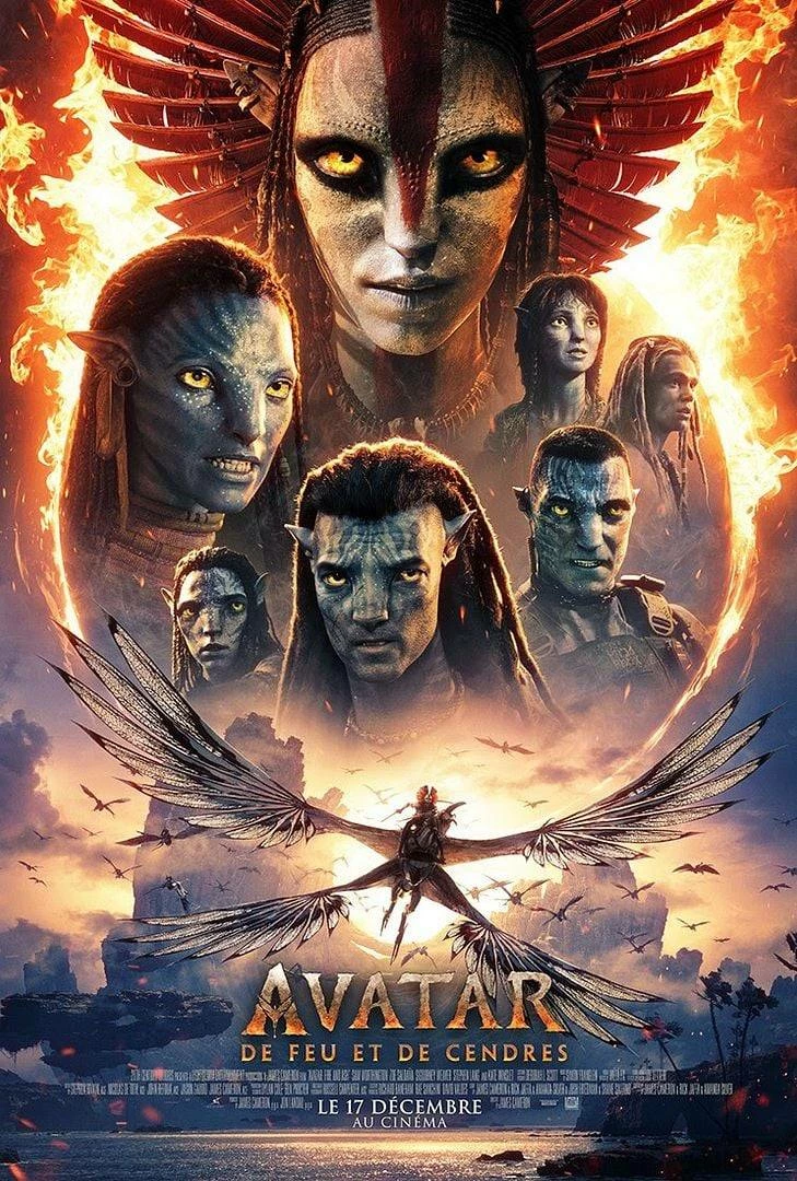 Séance de cinéma « Avatar : de feu et de cendres »