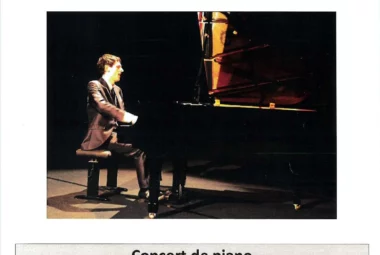 Concert de piano avec Jean-Baptiste Mathulin