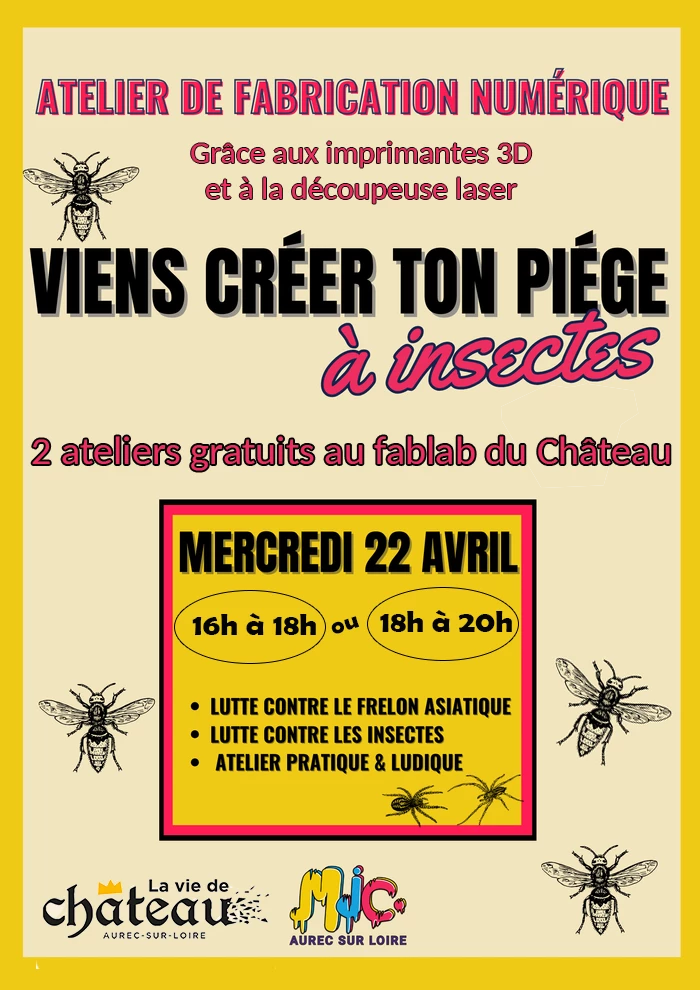 Viens créer ton piège à insectes