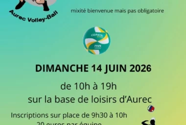 Tournoi de volley sur sable 4×4