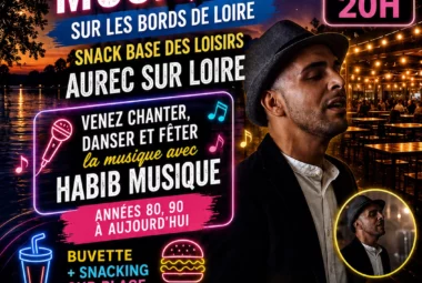 Fête de la musique sur les bords de Loire