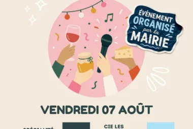 Les Estiv&rsquo;halles d&rsquo;Aurec-sur-Loire – spécialité paëlla/cuisses de grenouilles et Cie Les Cordes Sensibles