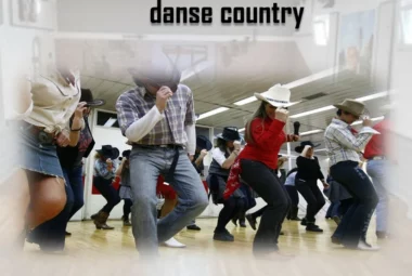 Démonstration de danse country