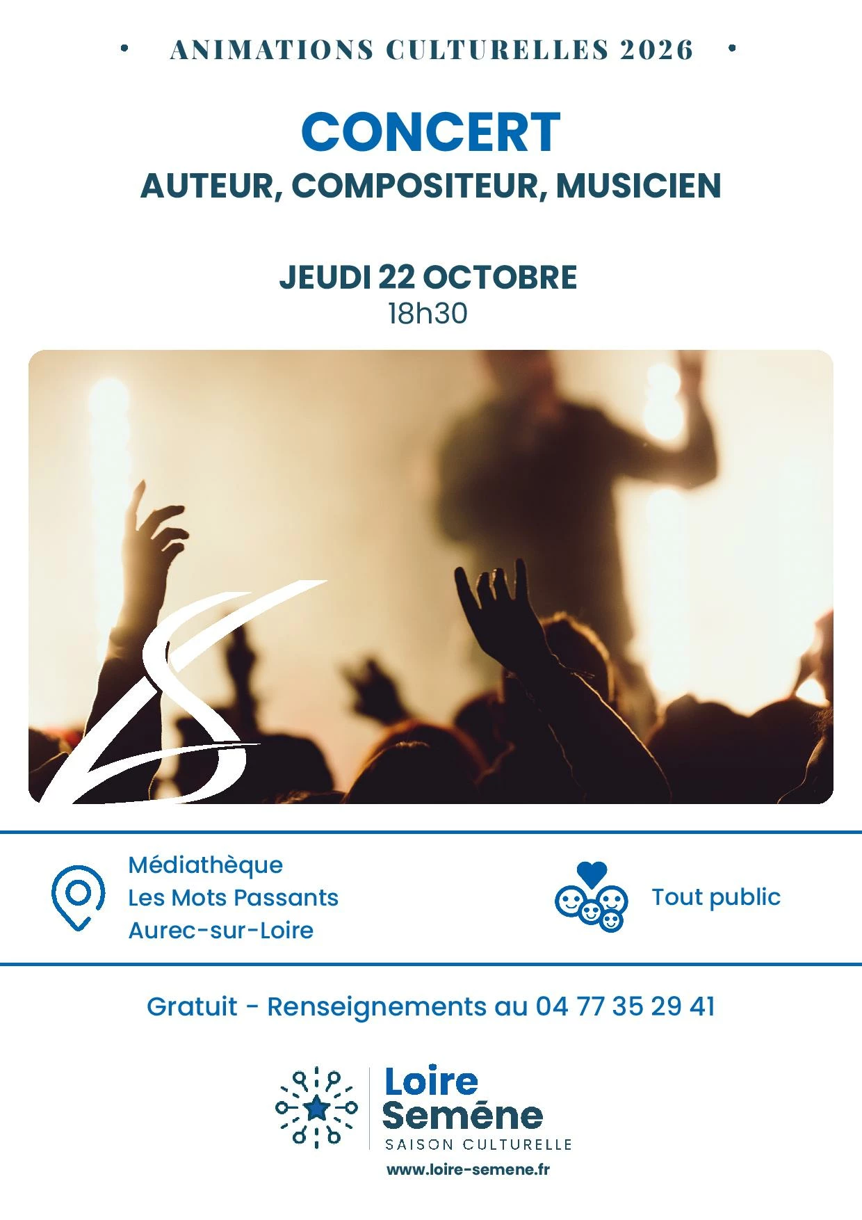 Concert de Jean-Luc Dumas